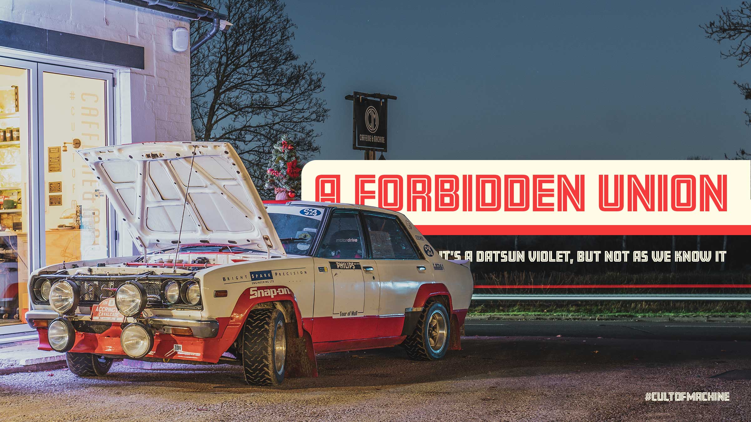 Forbidden union: 4AGE-powered Datsun Violet