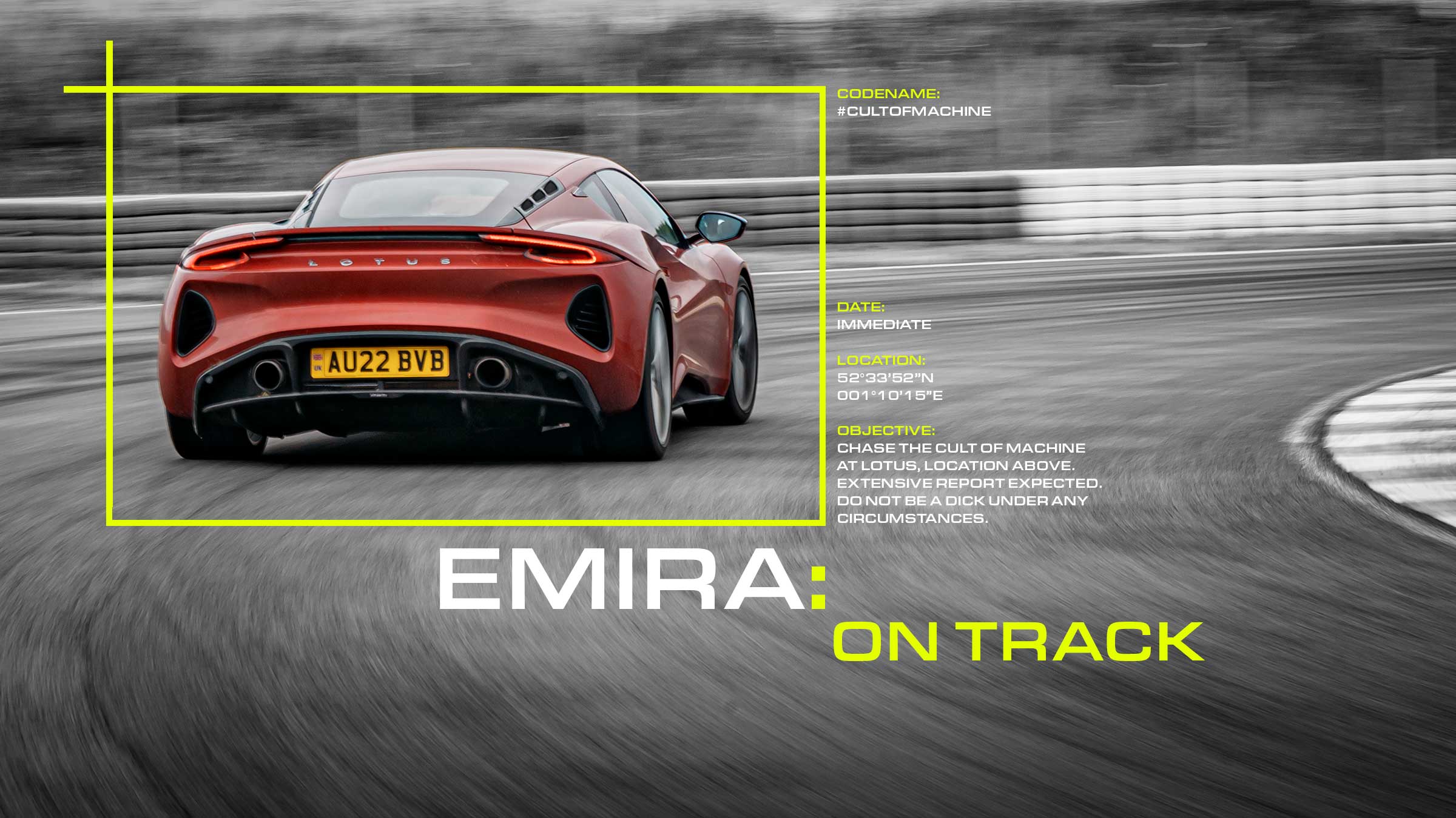 Lotus Driving Academy: on track in the Emira