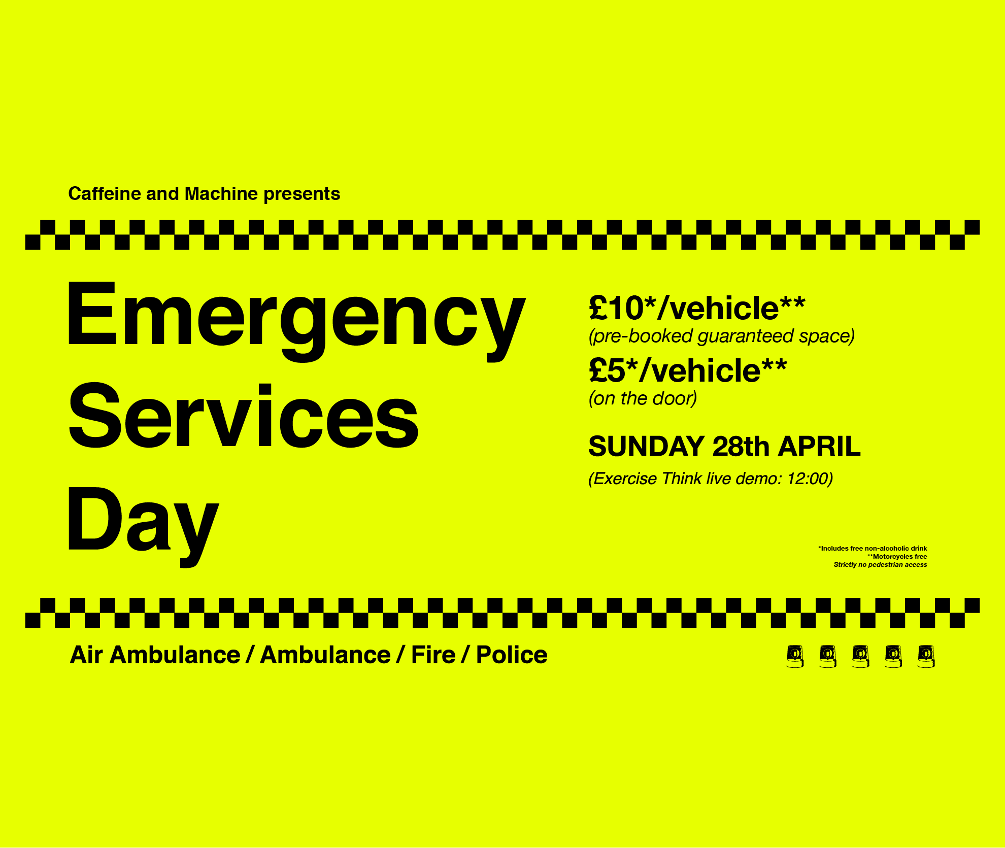 Operation THINK! A celebration of the Emergency Services.