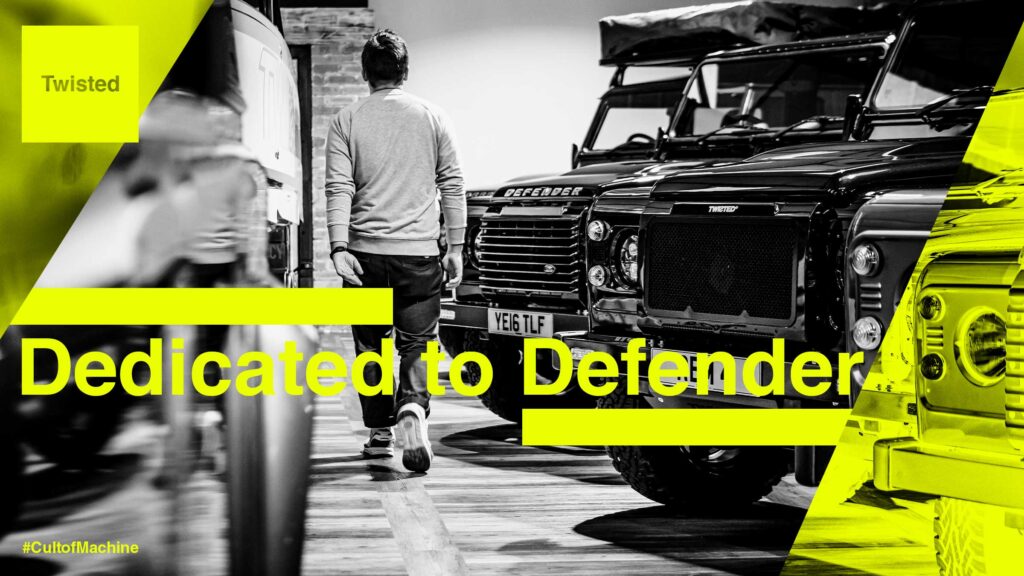Dedicated to Defender Twisted Automotive • Caffeine&Machine